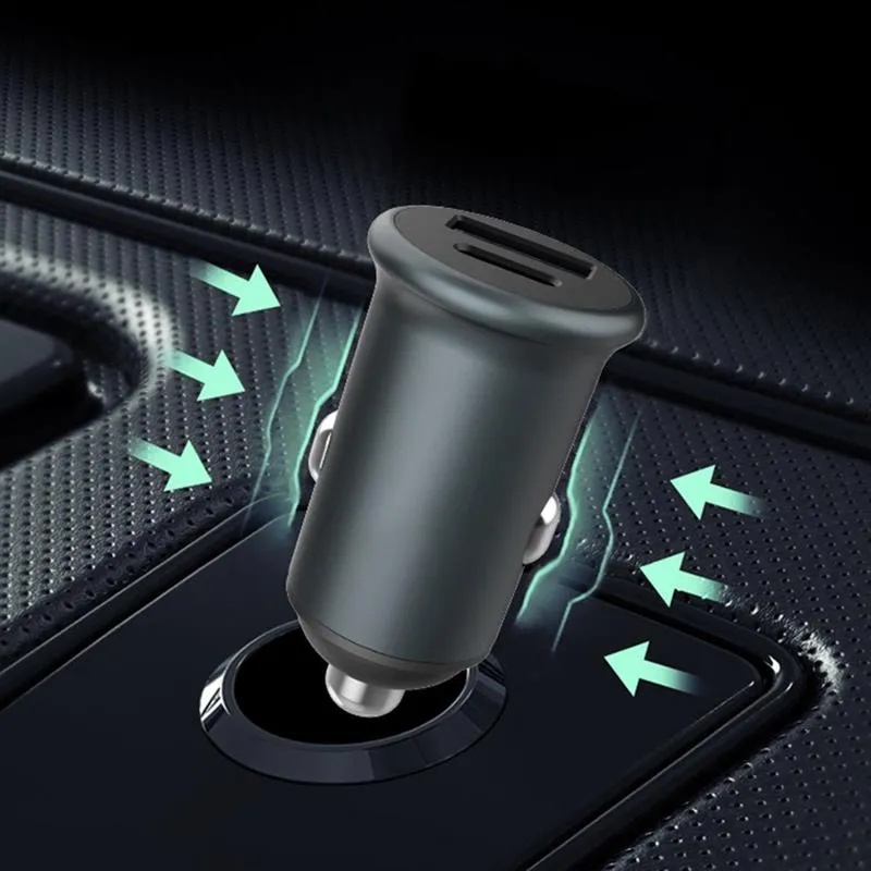 Автомобільний зарядний пристрій ColorWay (2USBx3A, 38W) Power Delivery Port+QC3.0 Gray (CW-CHA029PD-GR) - мініатюра 8