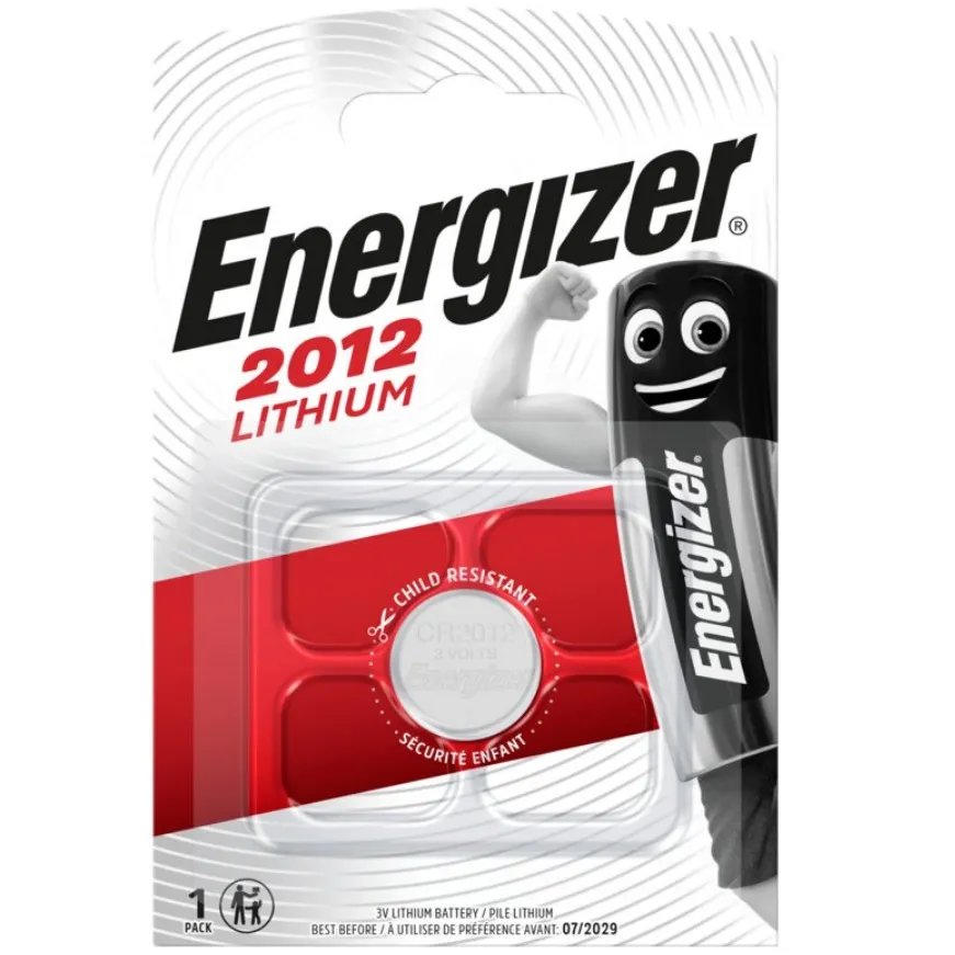 Батарейка Energizer CR2012 BL 1 шт. - зображення 1