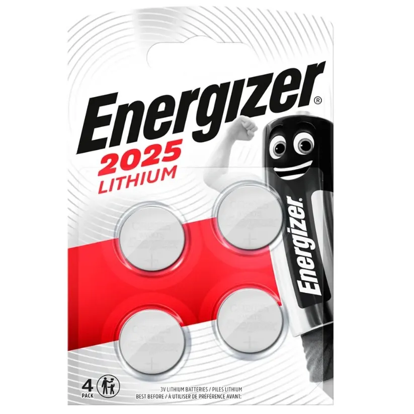 Батарейка Energizer CR2025 BL 4 шт. - зображення 1
