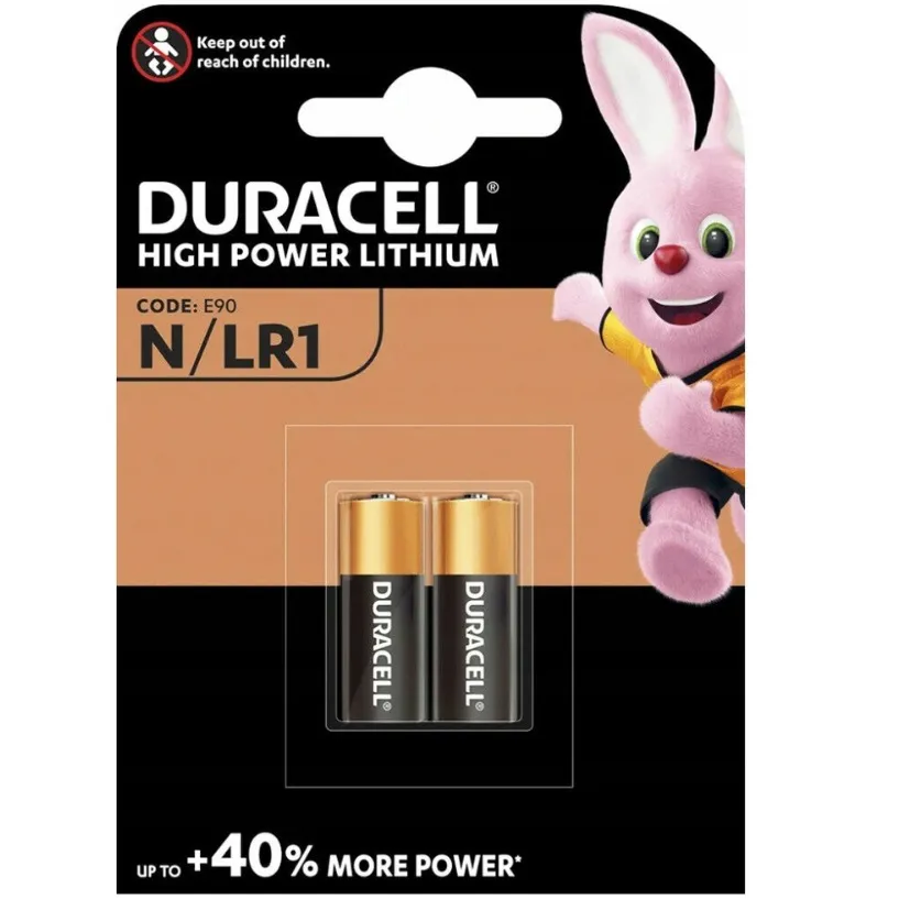 Батарейка Duracell N/LR1 BL 2 шт. - зображення 1