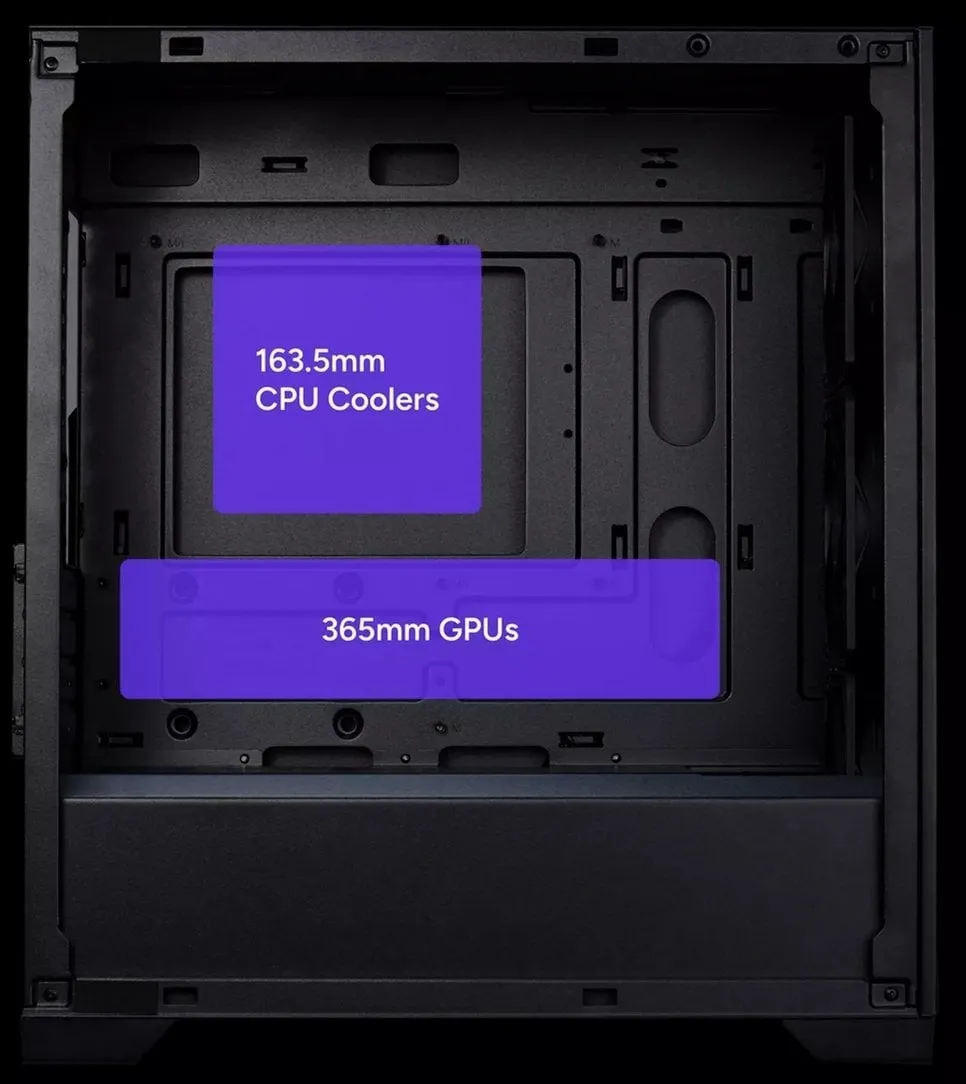 Корпус CoolerMaster Elite 302 Black (E302-KGNN-S00) - мініатюра 2