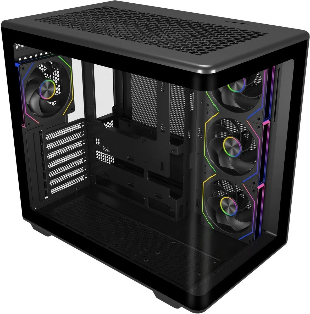 Корпус CoolerMaster Elite 600 Black ARGB (E600-KGNN-S01) - мініатюра 2
