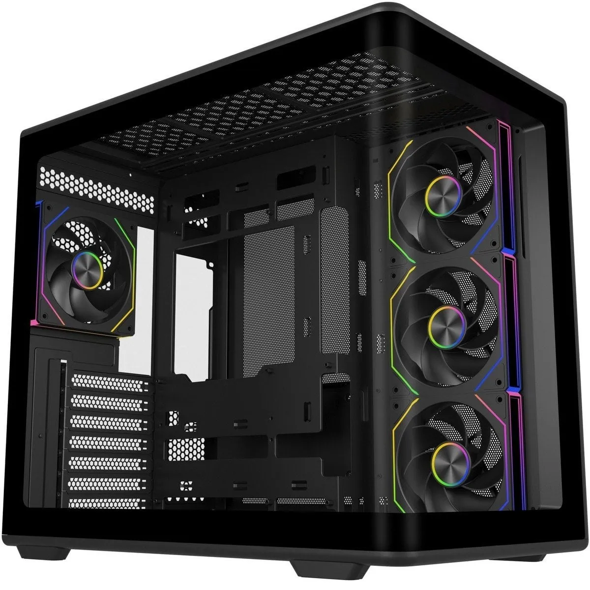 Корпус CoolerMaster Elite 600 Black ARGB (E600-KGNN-S01) - мініатюра 3