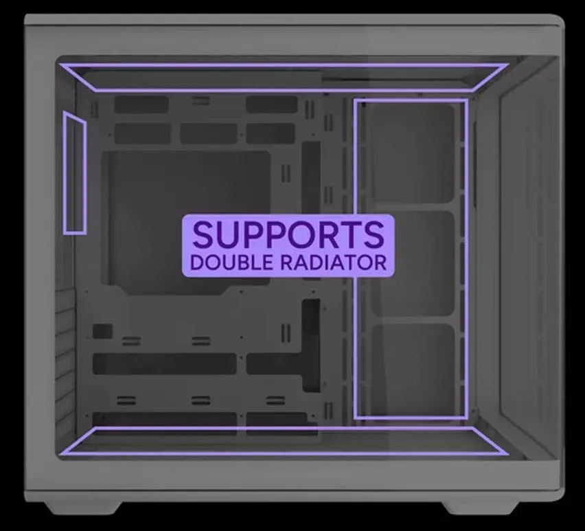 Корпус CoolerMaster Elite 600 Black ARGB (E600-KGNN-S01) - мініатюра 5