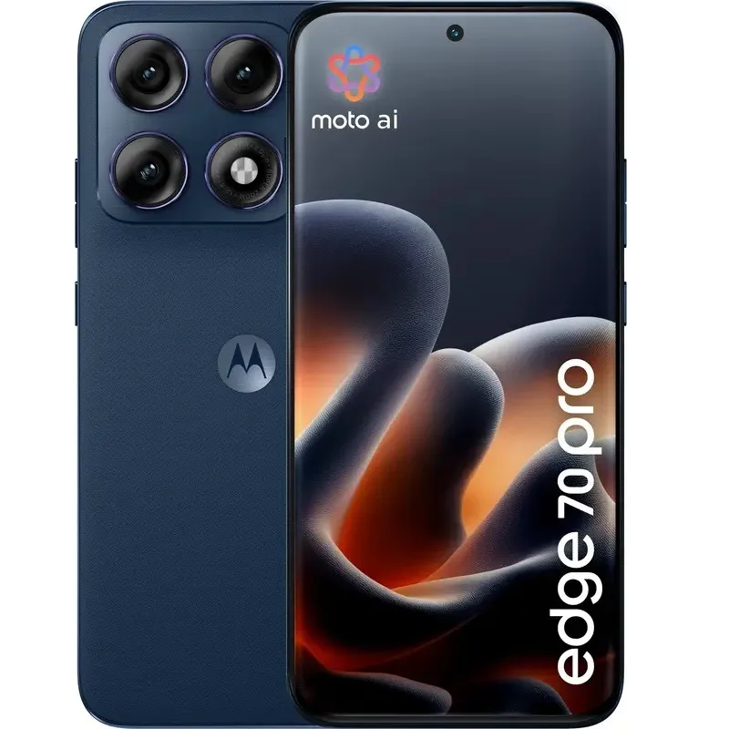 Смартфон Motorola Moto Edge 70 Pro 8/256GB Titan (Dark Blue) (PBC20087RS) - зображення 1