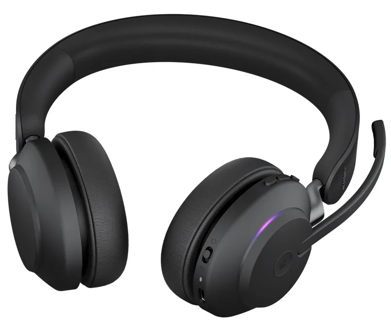 Bluetooth-гарнітура Jabra Evolve2 65 MS Stereo Black (26599-999-999) - мініатюра 4