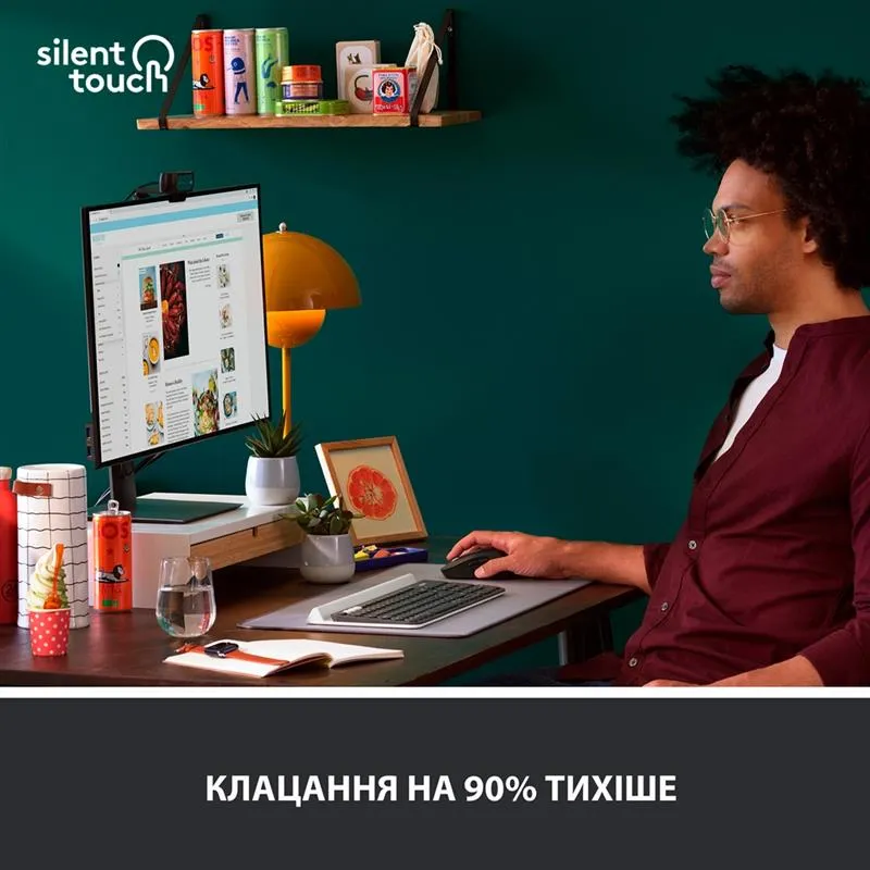 Миша бездротова Logitech Signature M650 Graphite (910-006253) - мініатюра 3