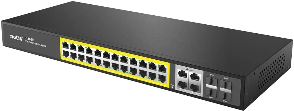 Комутатор Netis P124GH - мініатюра 2