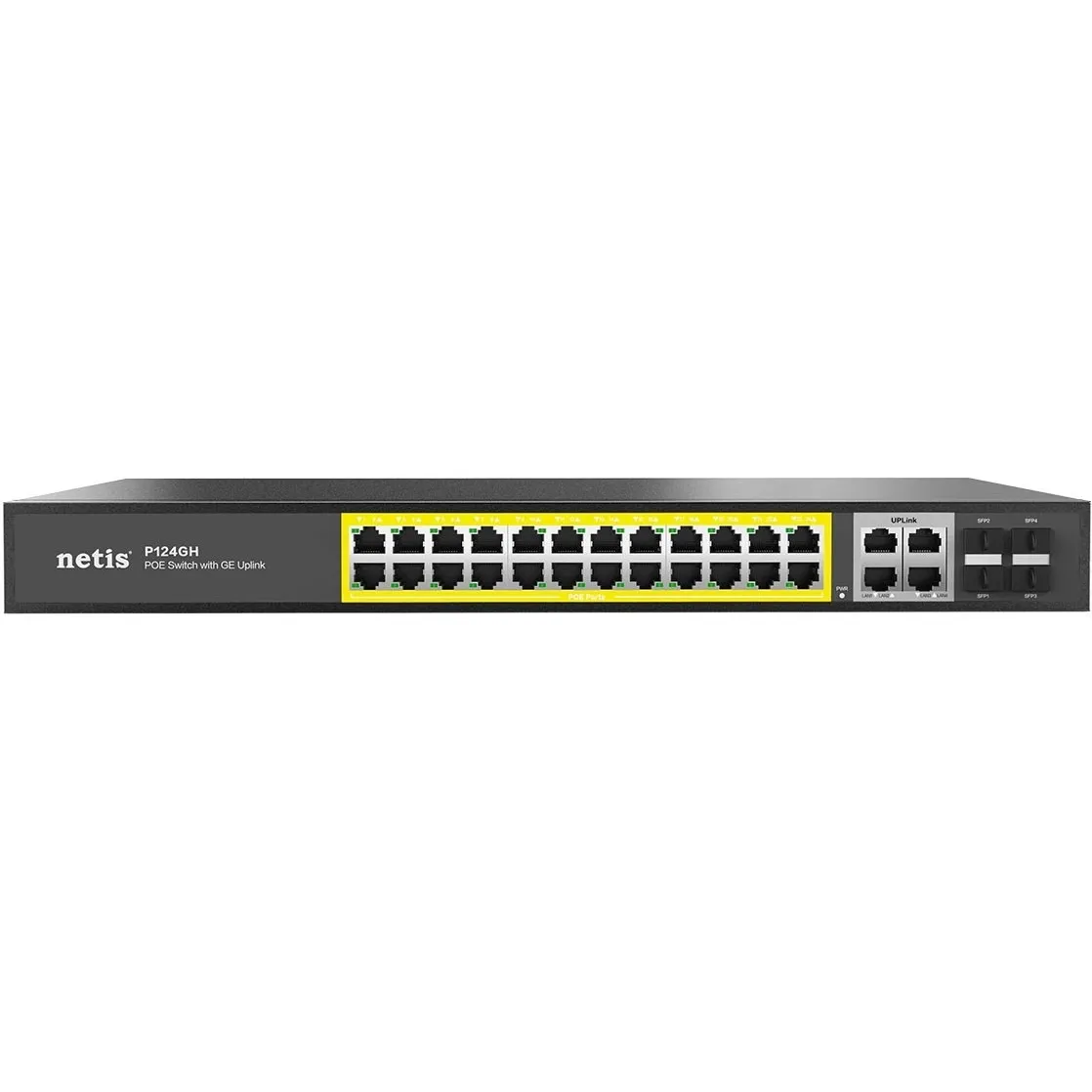 Комутатор Netis P124GH - мініатюра 3