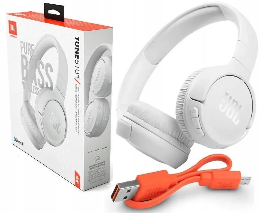 Bluetooth-гарнітура JBL Tune 510BT White (JBLT510BTWHTEU) - мініатюра 7