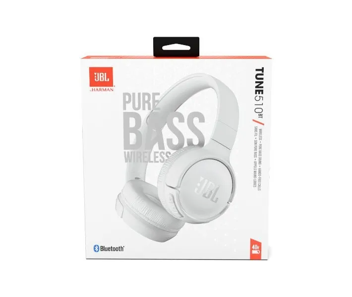 Bluetooth-гарнітура JBL Tune 510BT White (JBLT510BTWHTEU) - мініатюра 8