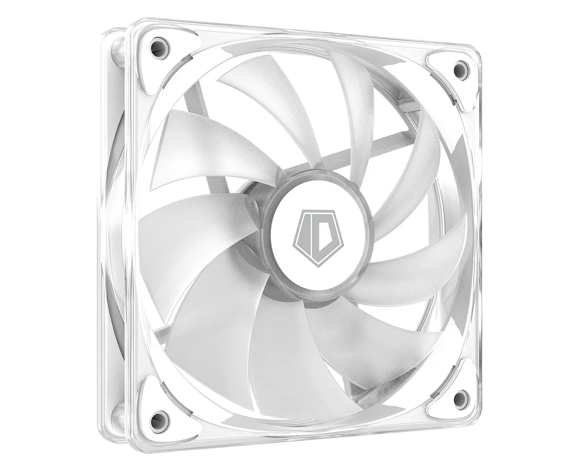 Вентилятор ID-Cooling Crystal 120 White - мініатюра 2