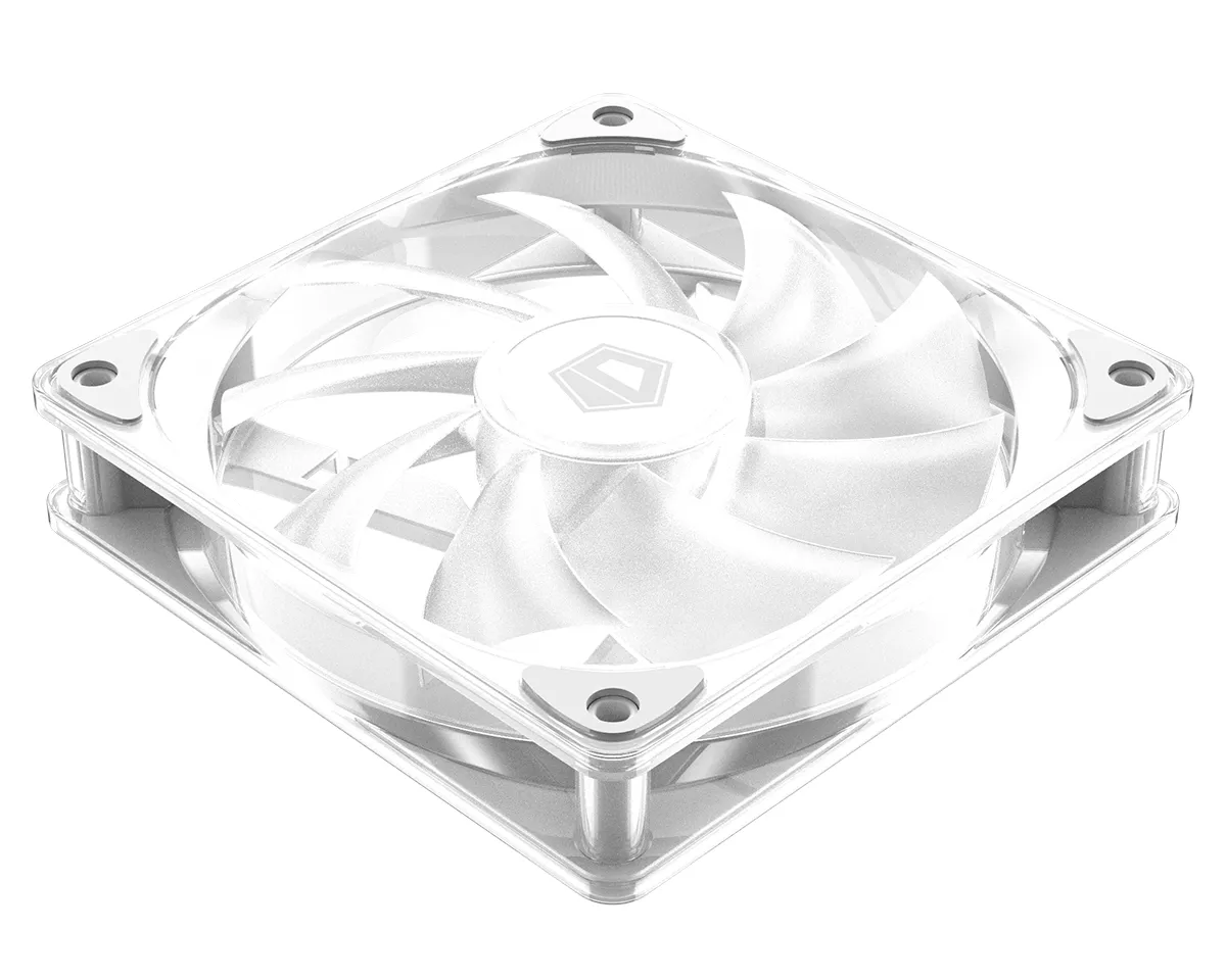 Вентилятор ID-Cooling Crystal 120 White - мініатюра 3