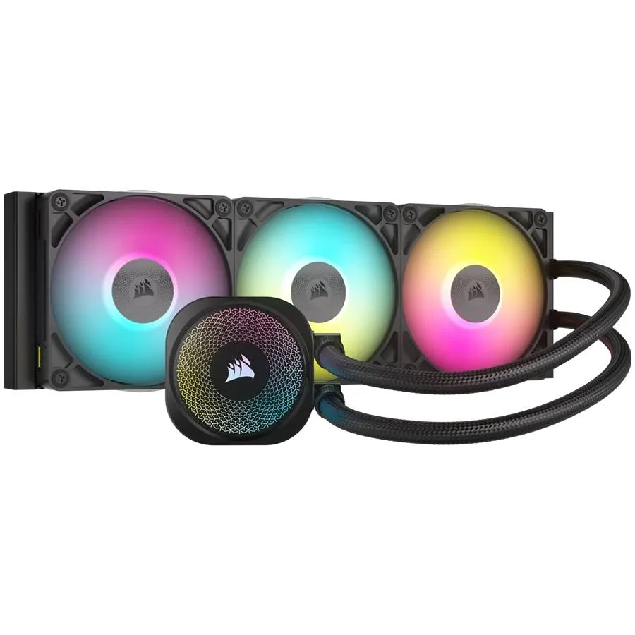 Система водяного охолодження Corsair Icue Link Titan 360 Black (CW-9061018-WW)