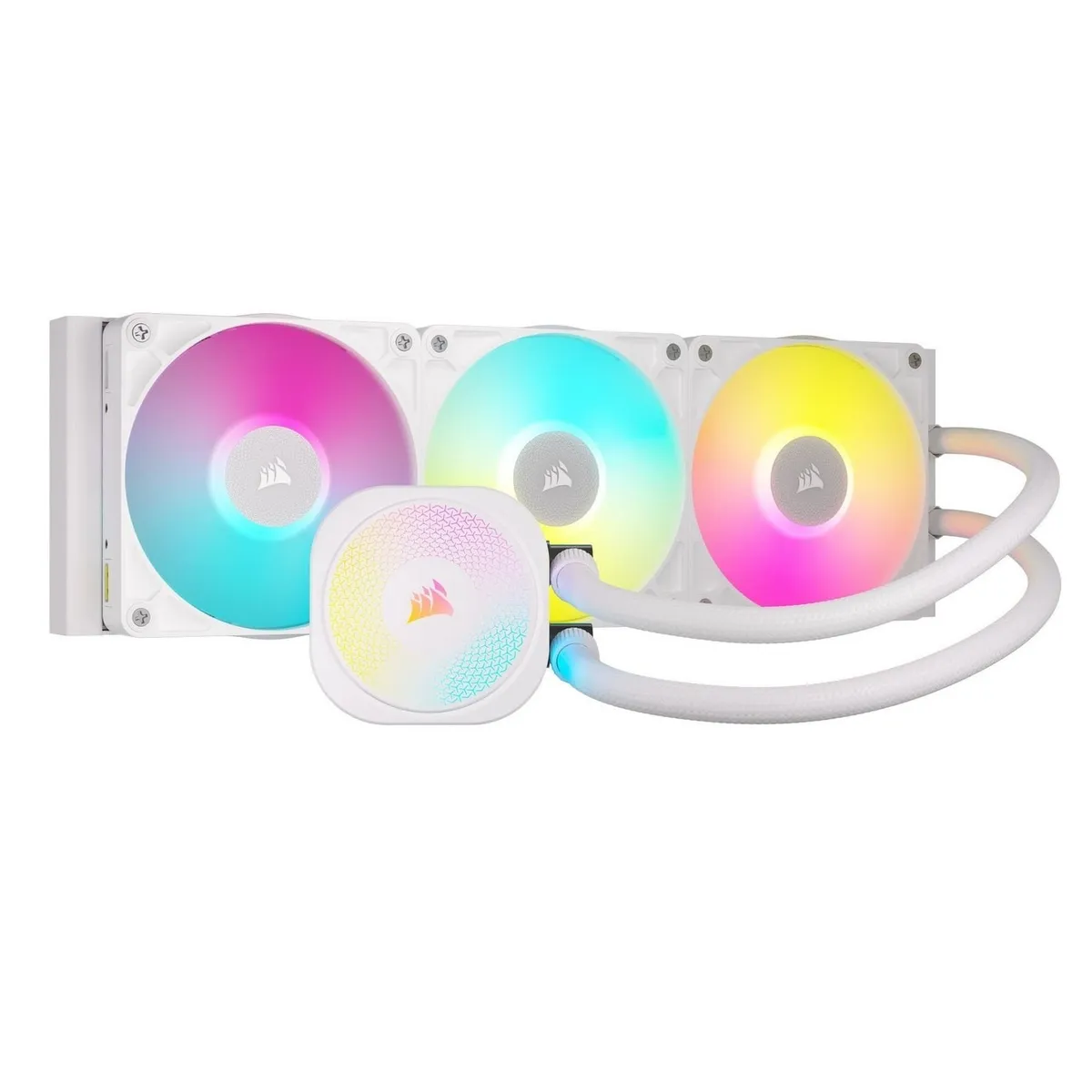 Система водяного охолодження Corsair Icue Link Titan 360 White (CW-9061021-WW) - мініатюра 10