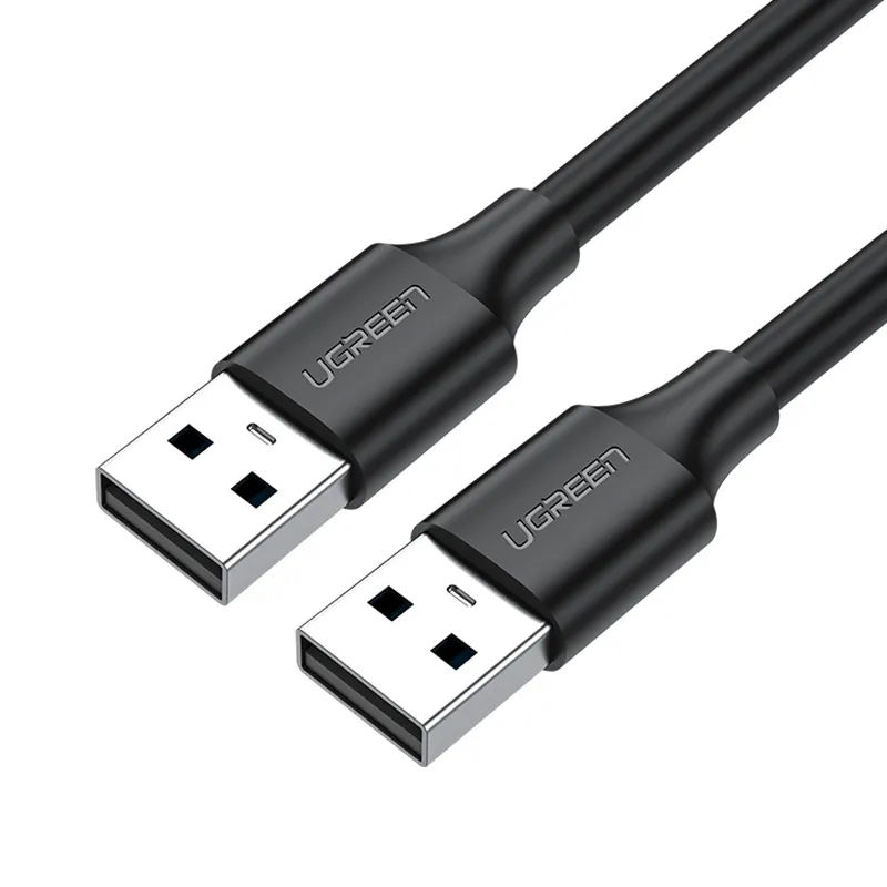 Кабель Ugreen US102 USB - USB (AM/AM), 0.5 м, Black (10308) - мініатюра 2