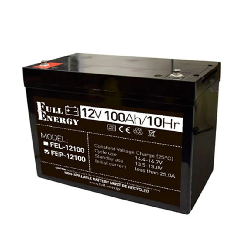 Акумуляторна батарея Full Energy FEP-12100 12V 100AH (FEP-12100) AGM - зображення 1