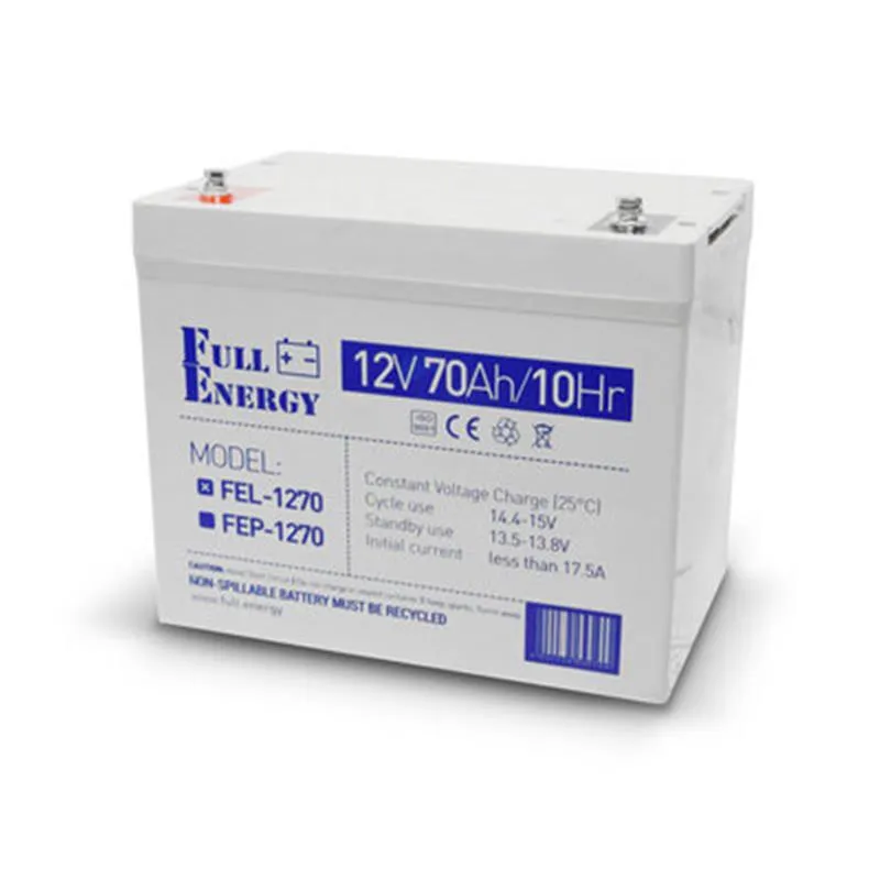 Акумуляторна батарея Full Energy FEL-1270 12V 70AH (FEL-1270) GEL - зображення 1