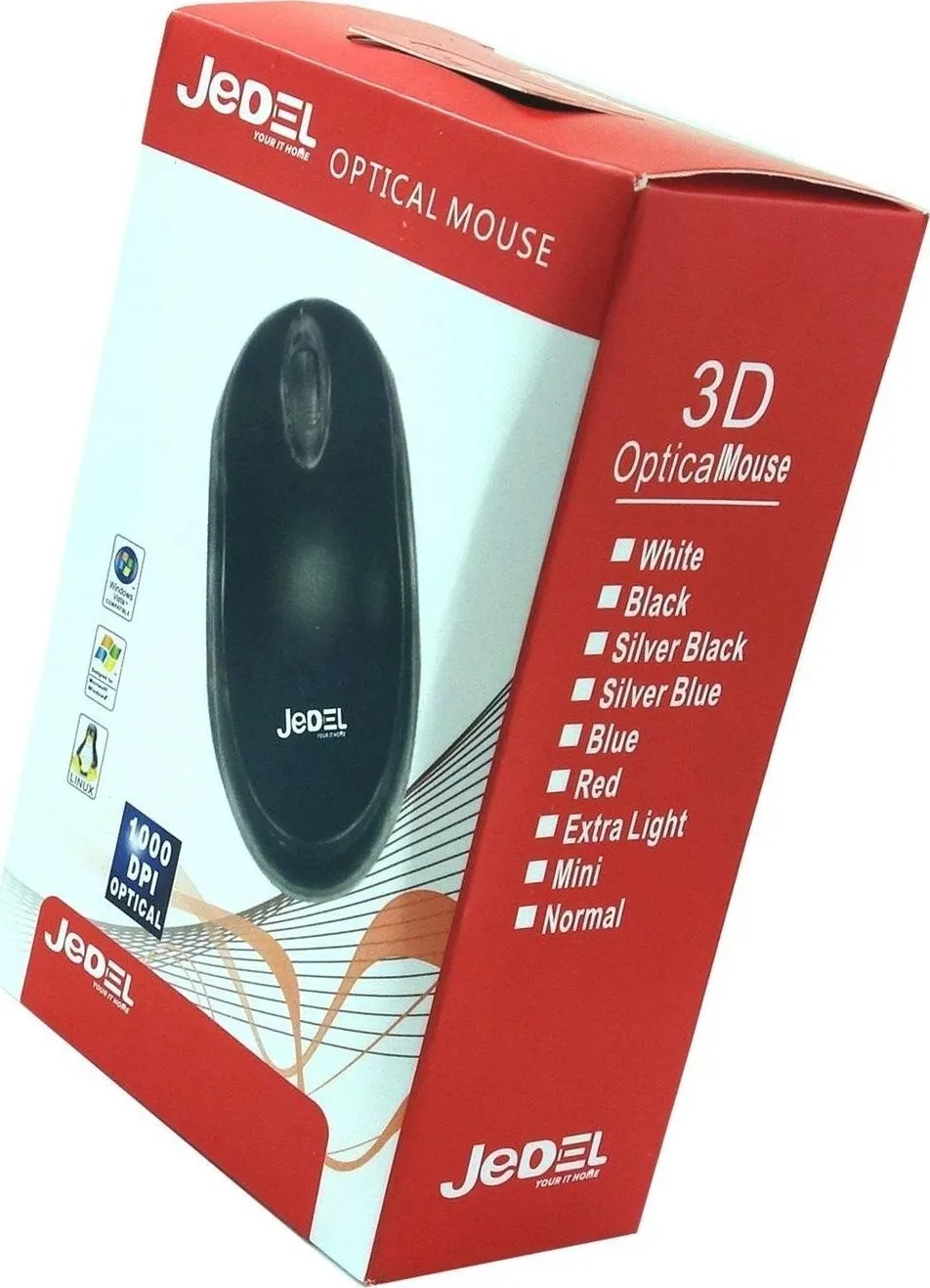 Миша Jedel 220 Black - мініатюра 4