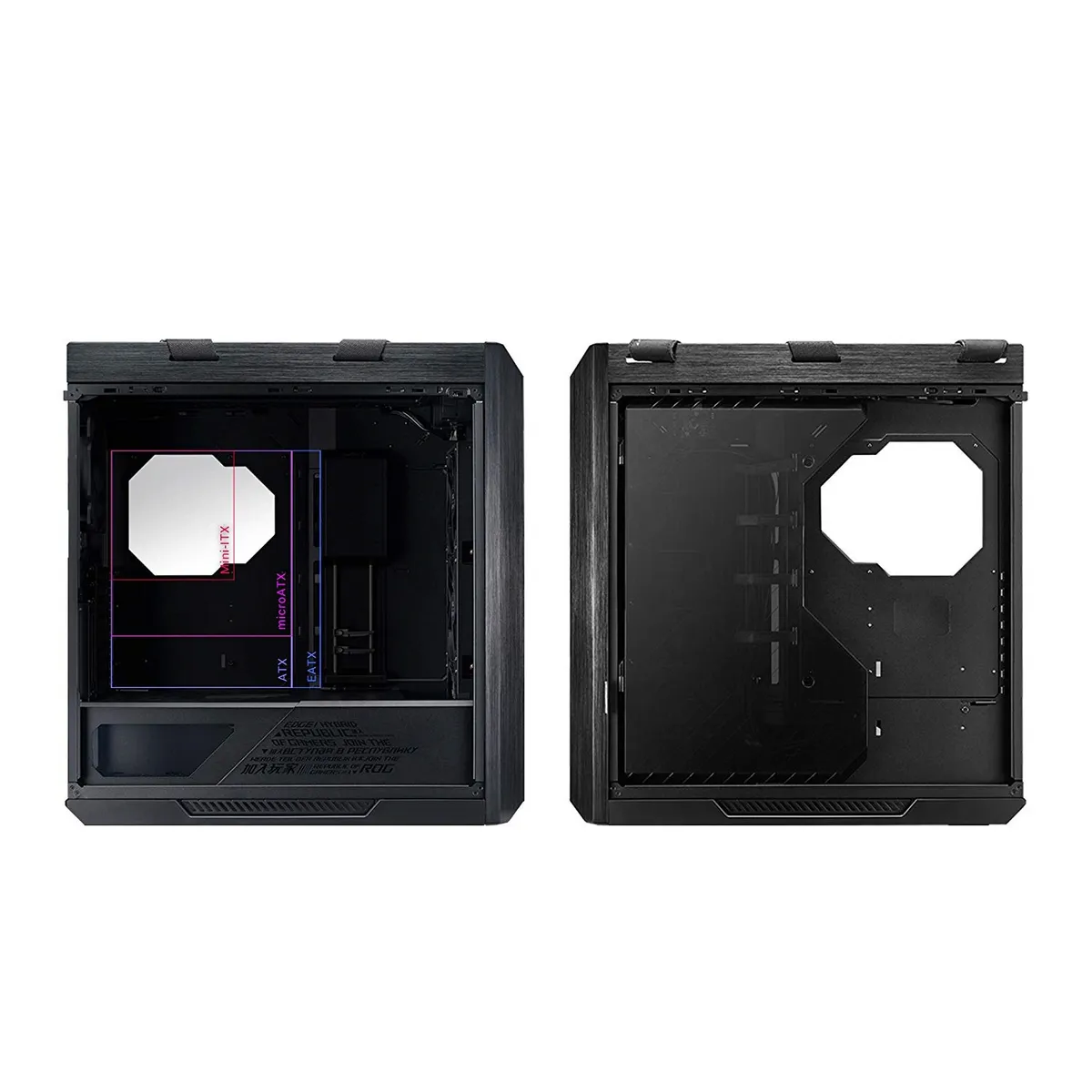 Корпус Asus ROG Strix Helios GX601 Black без БЖ (90DC0020-B39000) - мініатюра 3