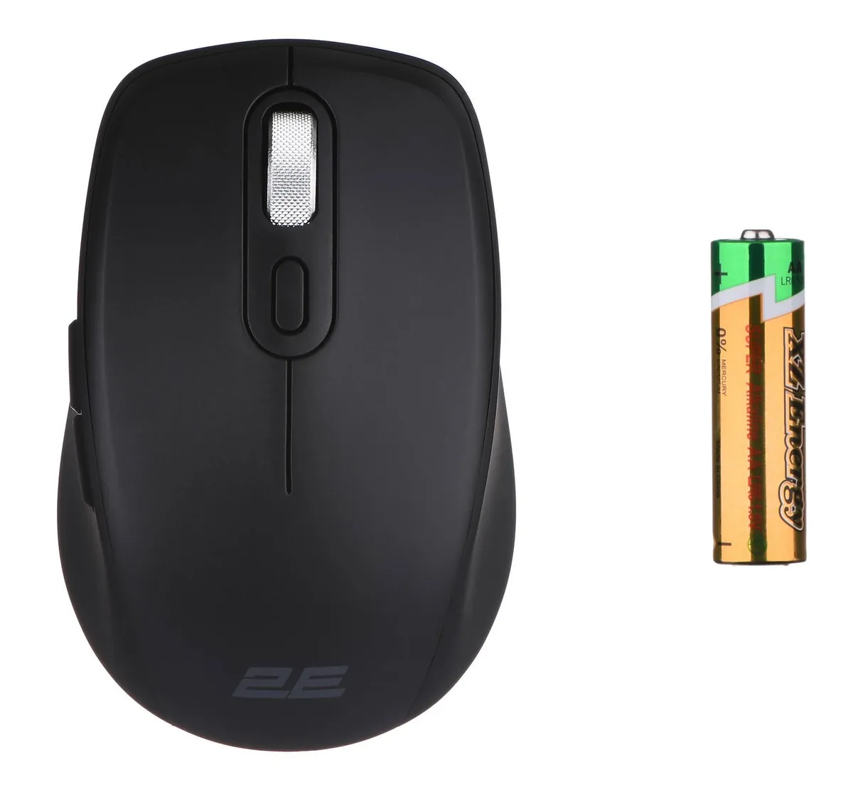Миша бездротова 2E MF225 Silent WL BT Black (2E-MF225WBK) - мініатюра 2