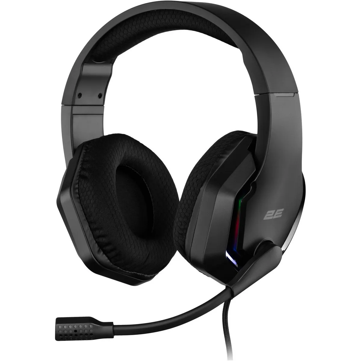 Гарнітура 2E Gaming HG315 RGB USB 7.1 Black (2E-HG315BK-7.1) - зображення 1