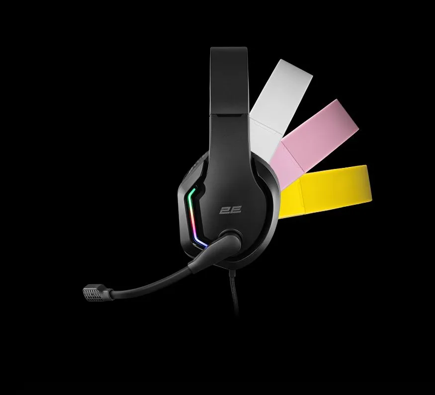 Гарнітура 2E Gaming HG315 RGB USB 7.1 Black (2E-HG315BK-7.1) - мініатюра 10