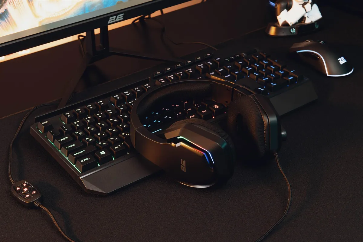 Гарнітура 2E Gaming HG315 RGB USB 7.1 Black (2E-HG315BK-7.1) - мініатюра 12