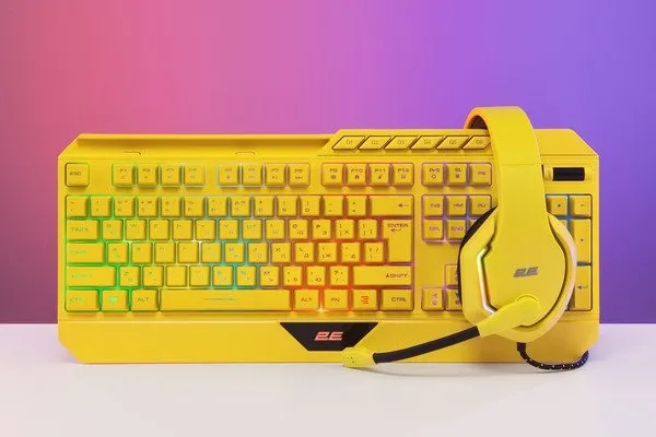 Гарнітура 2E Gaming HG315 RGB USB 7.1 Yellow (2E-HG315YW-7.1) - мініатюра 14