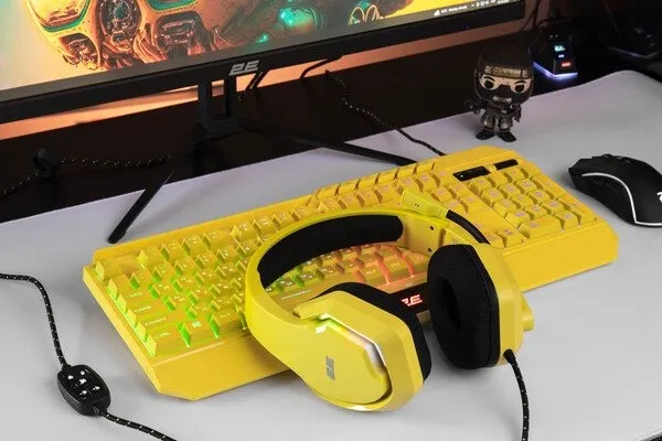 Гарнітура 2E Gaming HG315 RGB USB 7.1 Yellow (2E-HG315YW-7.1) - мініатюра 15