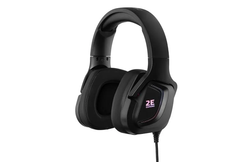 Гарнітура 2E Gaming HG340 RGB 7.1 Black (2E-HG340BK-7.1) - мініатюра 2