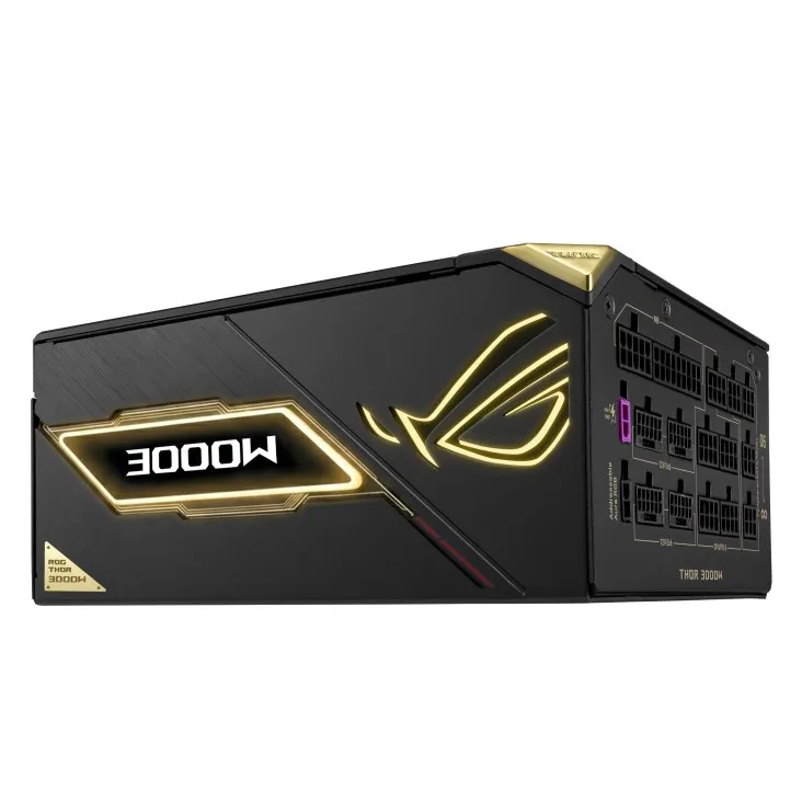 Блок живлення Asus ROG Thor 3000W Titanium III Edition 20 (ROG Equalizer) (90YE00VA-B0NA00) - мініатюра 3