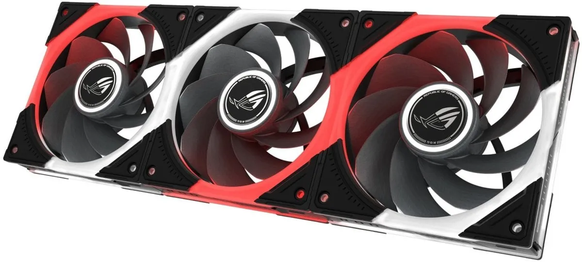Вентилятор Asus ROG Eurux GR120 FAN ARGB Reverse Black 3in1 (90DA00K0-B09020) - мініатюра 3