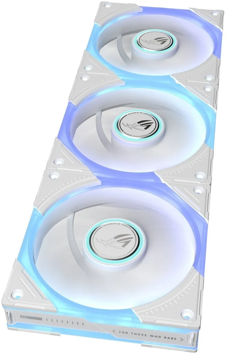 Вентилятор Asus ROG Eurux GR120 FAN ARGB White 3in1 (90DA00J3-B09020) - зображення 1