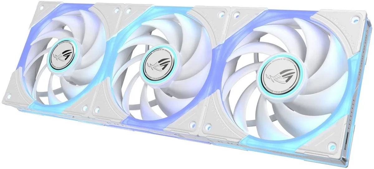 Вентилятор Asus ROG Eurux GR120 FAN ARGB White 3in1 (90DA00J3-B09020) - мініатюра 3