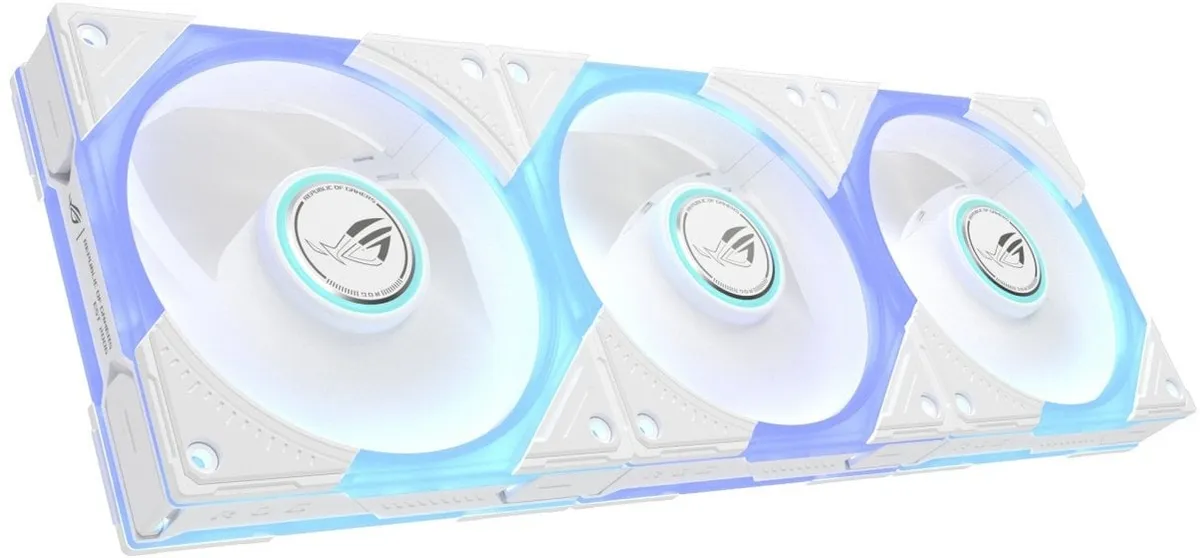 Вентилятор Asus ROG Eurux GR120 FAN ARGB White 3in1 (90DA00J3-B09020) - мініатюра 4