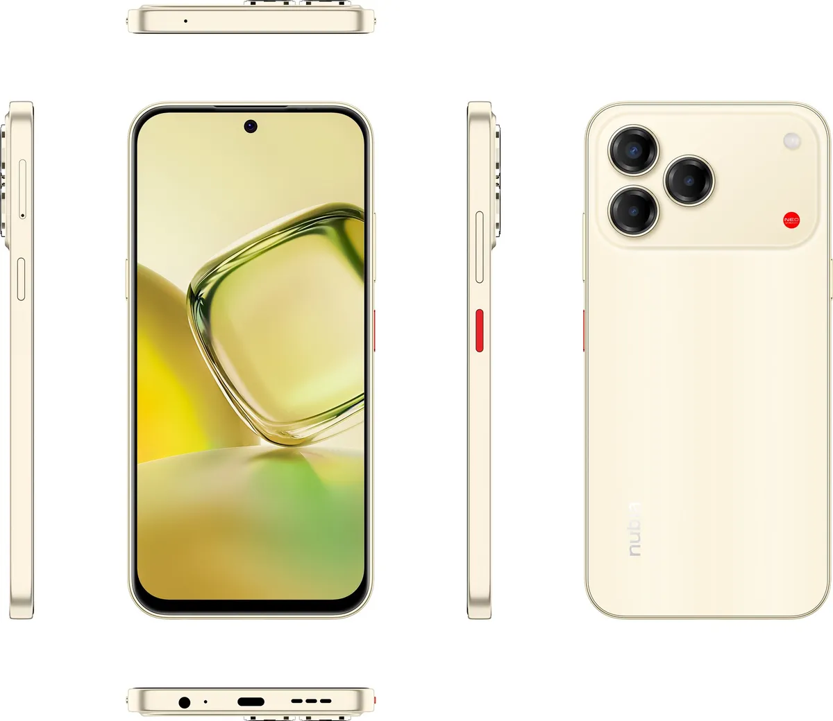 Смартфон ZTE Nubia V80 Design 4/256GB Yellow - мініатюра 13