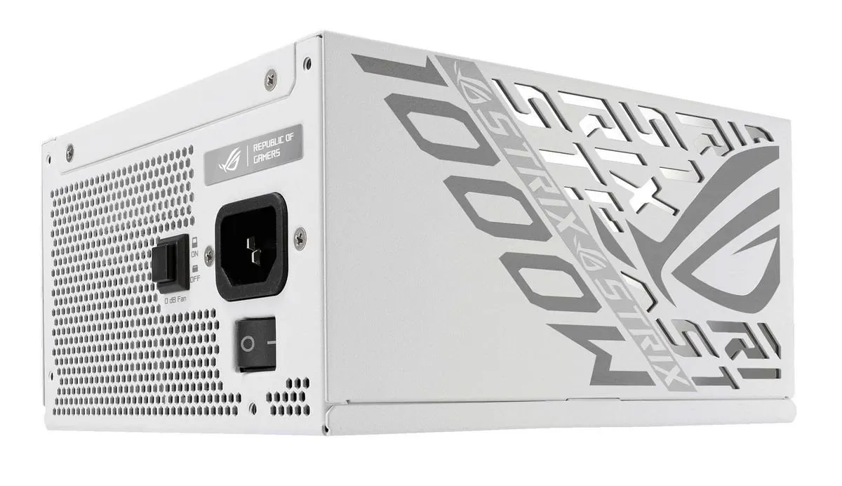 Блок живлення Asus ROG Strix 1000P Gaming White (90YE00W9-B0NA00) - мініатюра 13