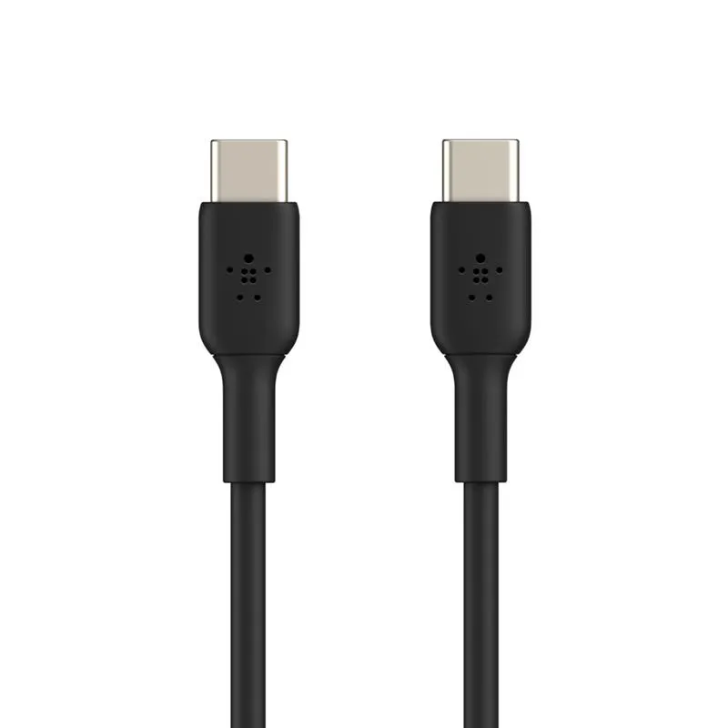 Кабель Belkin USB Type-C-USB Type-C, 1м Black (CAB003BT1MBK) - мініатюра 3