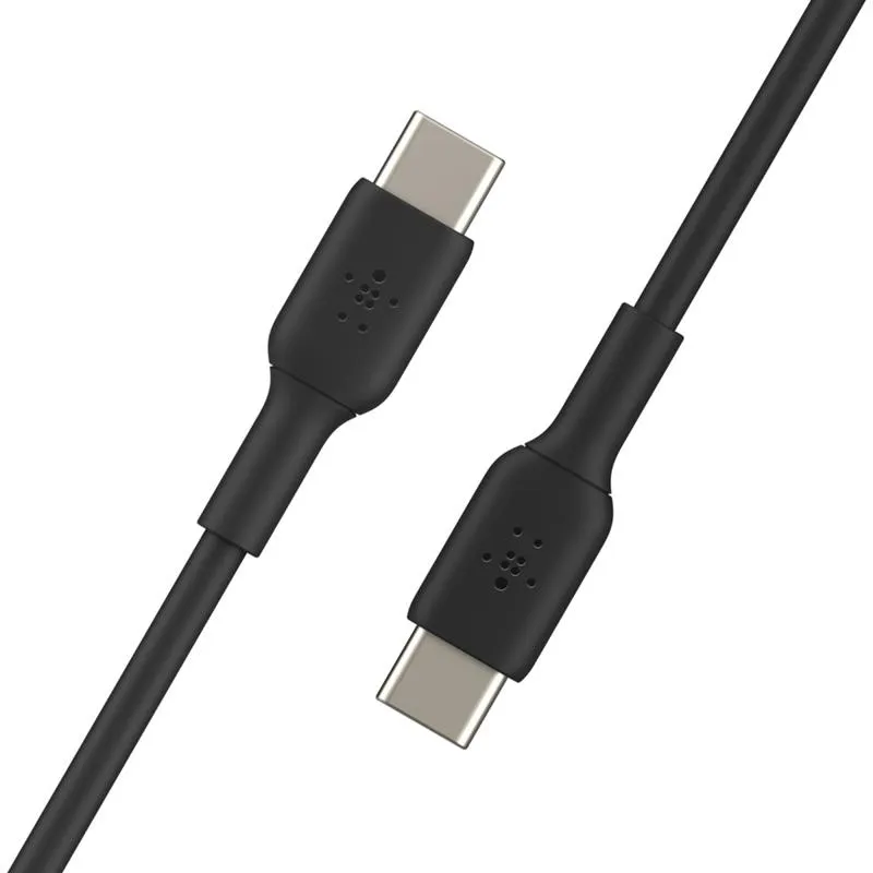 Кабель Belkin USB Type-C-USB Type-C, 1м Black (CAB003BT1MBK) - мініатюра 4