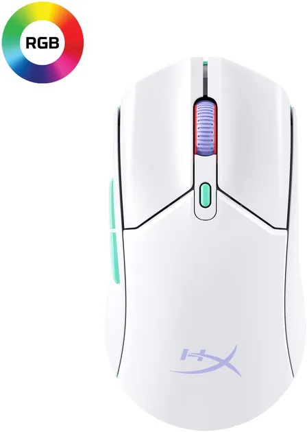 Миша бездротова HyperX Pulsefire Haste 2 Core Wireless White (8R2E7AA) - зображення 1