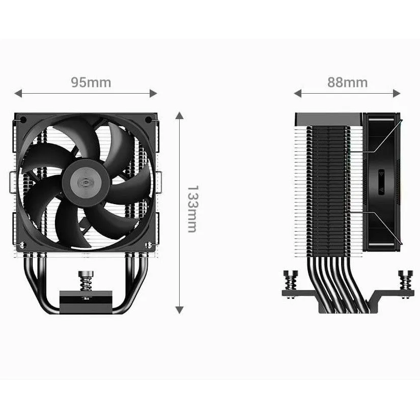Кулер процесорний PCCooler R400 - мініатюра 2