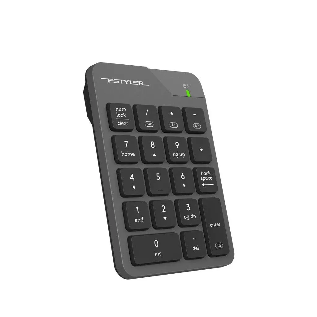 Клавіатура цифрова A4Tech FBK21C Smoky Grey - мініатюра 10