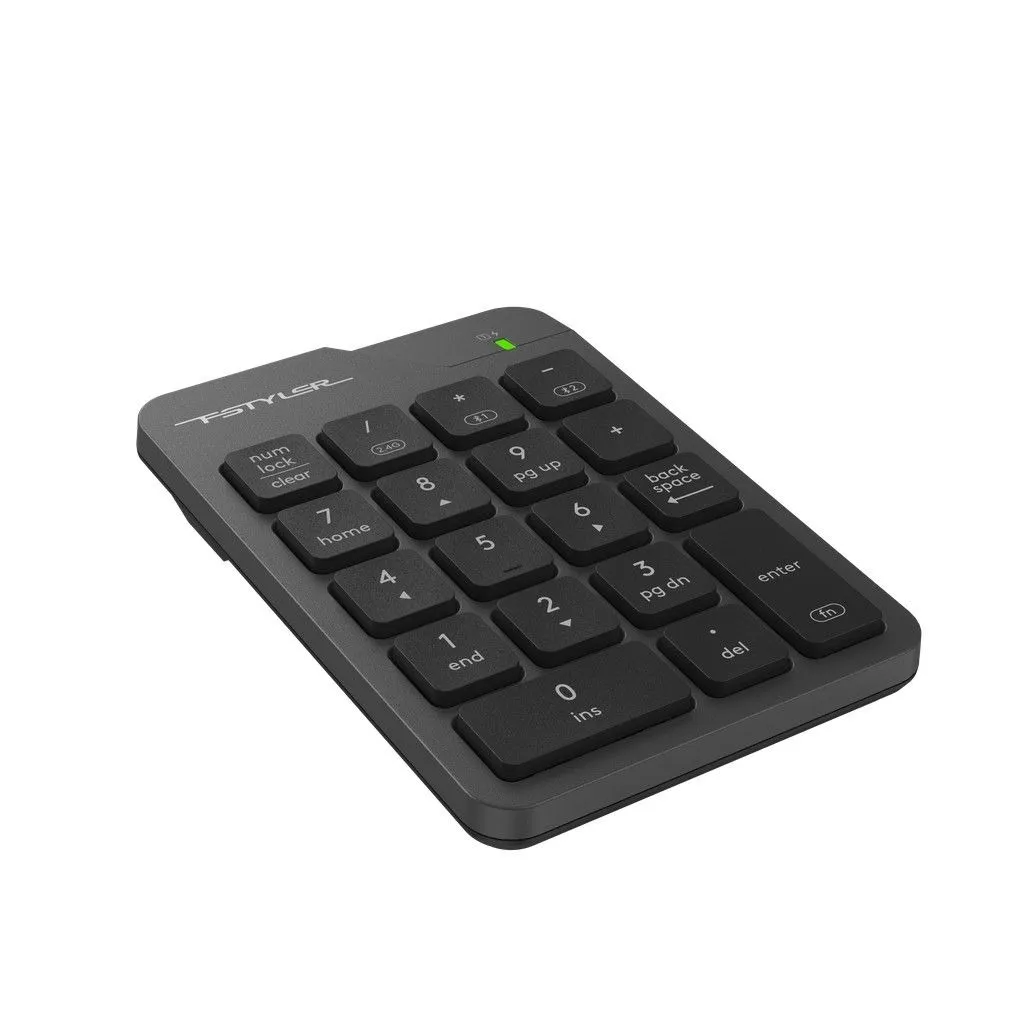 Клавіатура цифрова A4Tech FBK21C Smoky Grey - мініатюра 6