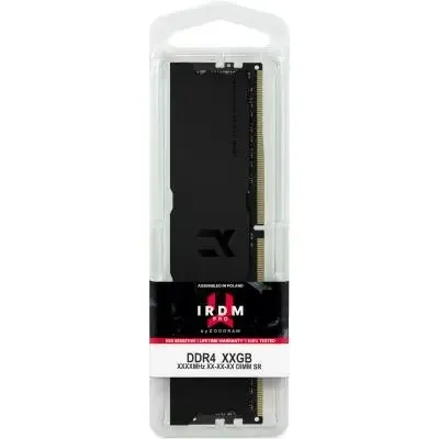 Модуль пам`яті DDR4 16GB/3600 Goodram Iridium Pro Deep Black (IRP-K3600D4V64L18/16G) - мініатюра 4