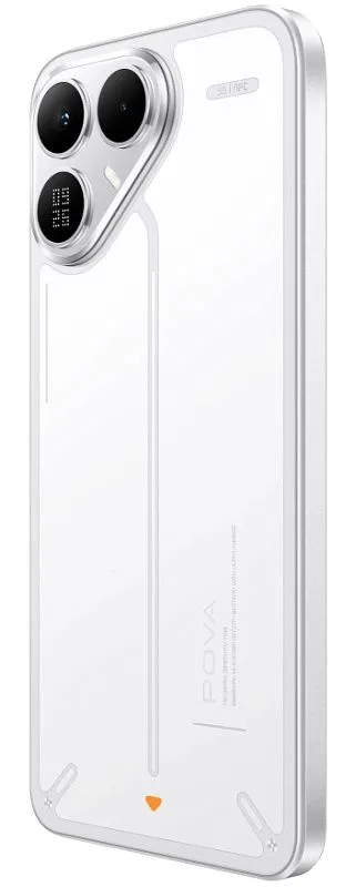 Смартфон Tecno Pova 8 5G (LK6) 8/128GB Arc White (4894947132292) - мініатюра 6