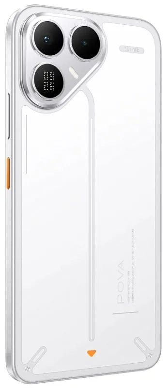 Смартфон Tecno Pova 8 5G (LK6) 8/256GB Arc White (4894947132308) - мініатюра 8
