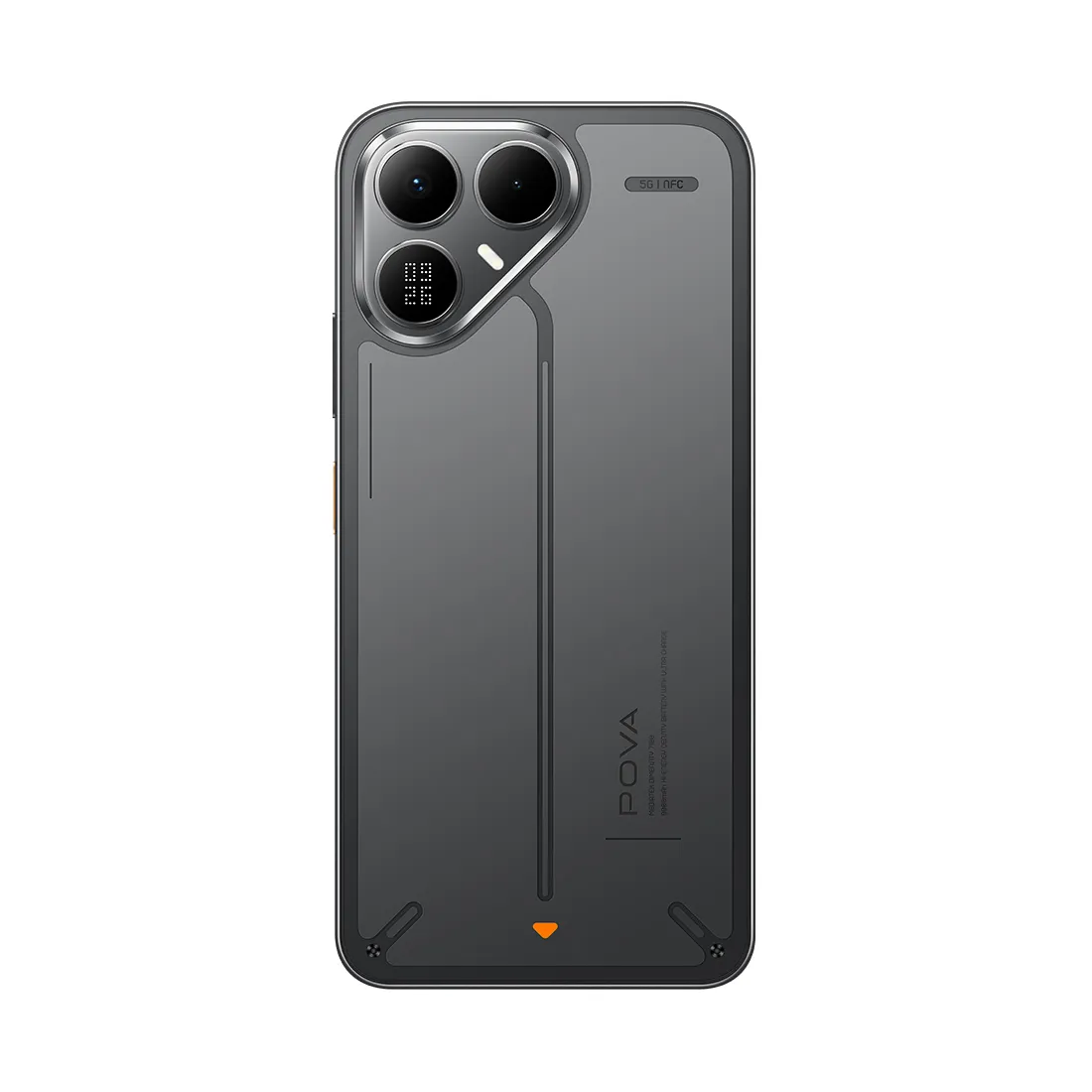 Смартфон Tecno Pova 8 5G (LK6) 8/256GB Graphite Black (4894947132339) - зображення 1