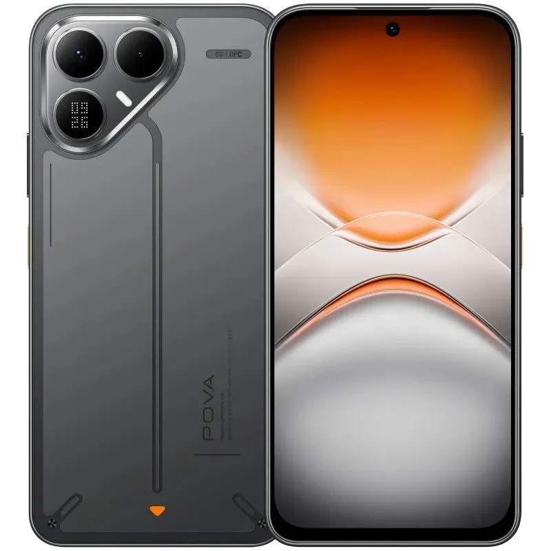 Смартфон Tecno Pova 8 5G (LK6) 8/256GB Graphite Black (4894947132339) - мініатюра 10