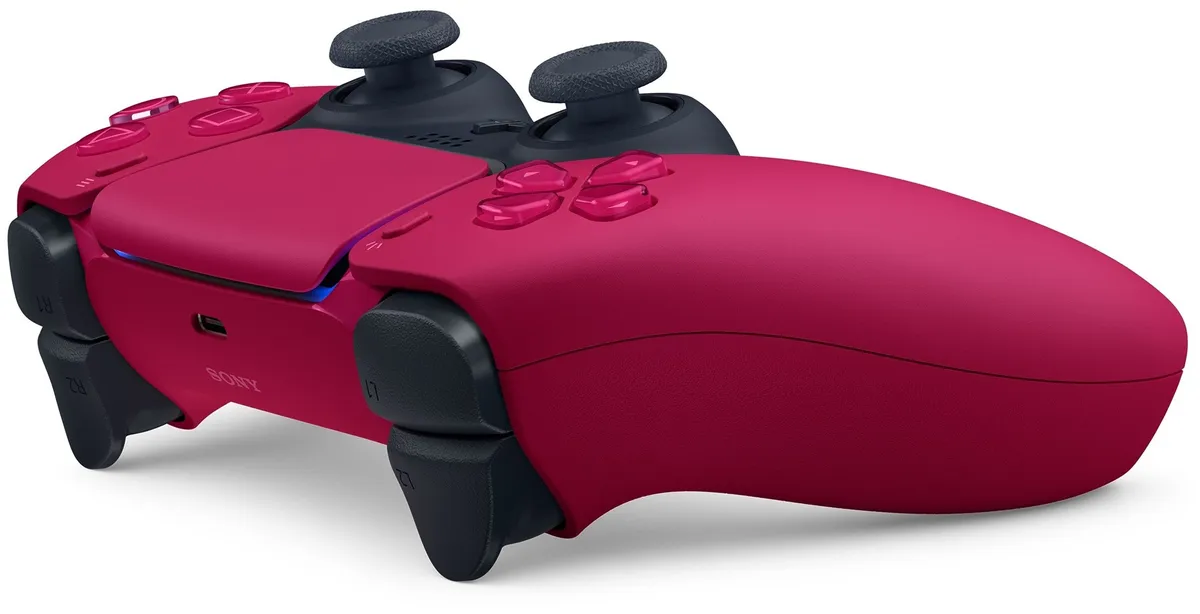 Геймпад бездротовий Sony PlayStation 5 DualSense Cosmic Red (1000050249) - мініатюра 3